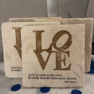 My Little Chickadee Creations Set of 4 Ceramic Coasters